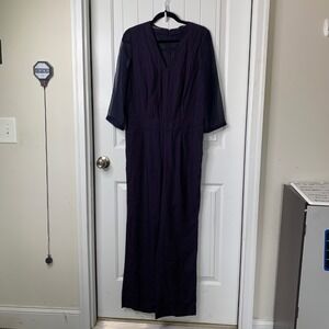 Scotch & Soda Jumpsuit Short sleeves‎ Career polka dot navy size 4 US minimalist